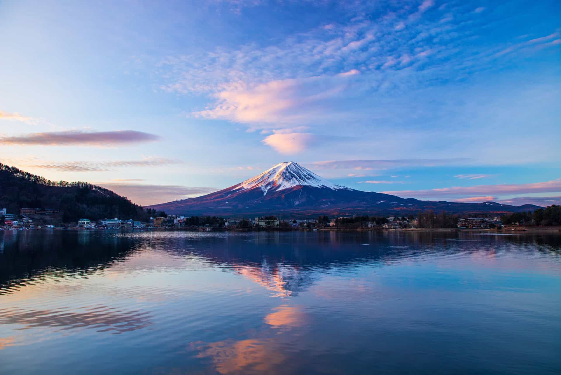 lac kawaguchi mont fuji lac kawaguchi mont fuji