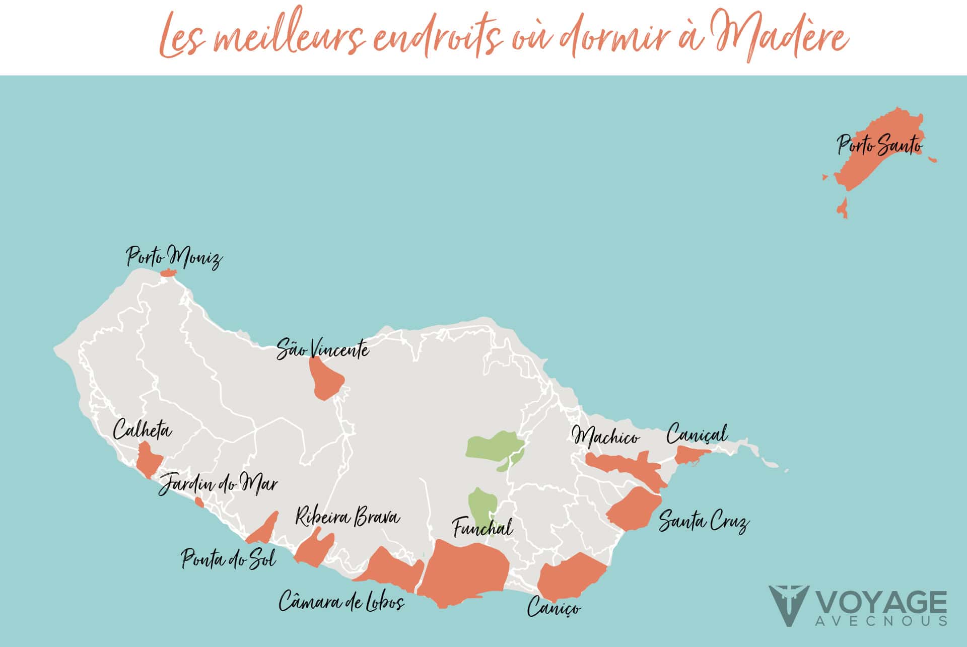map dormir madere
