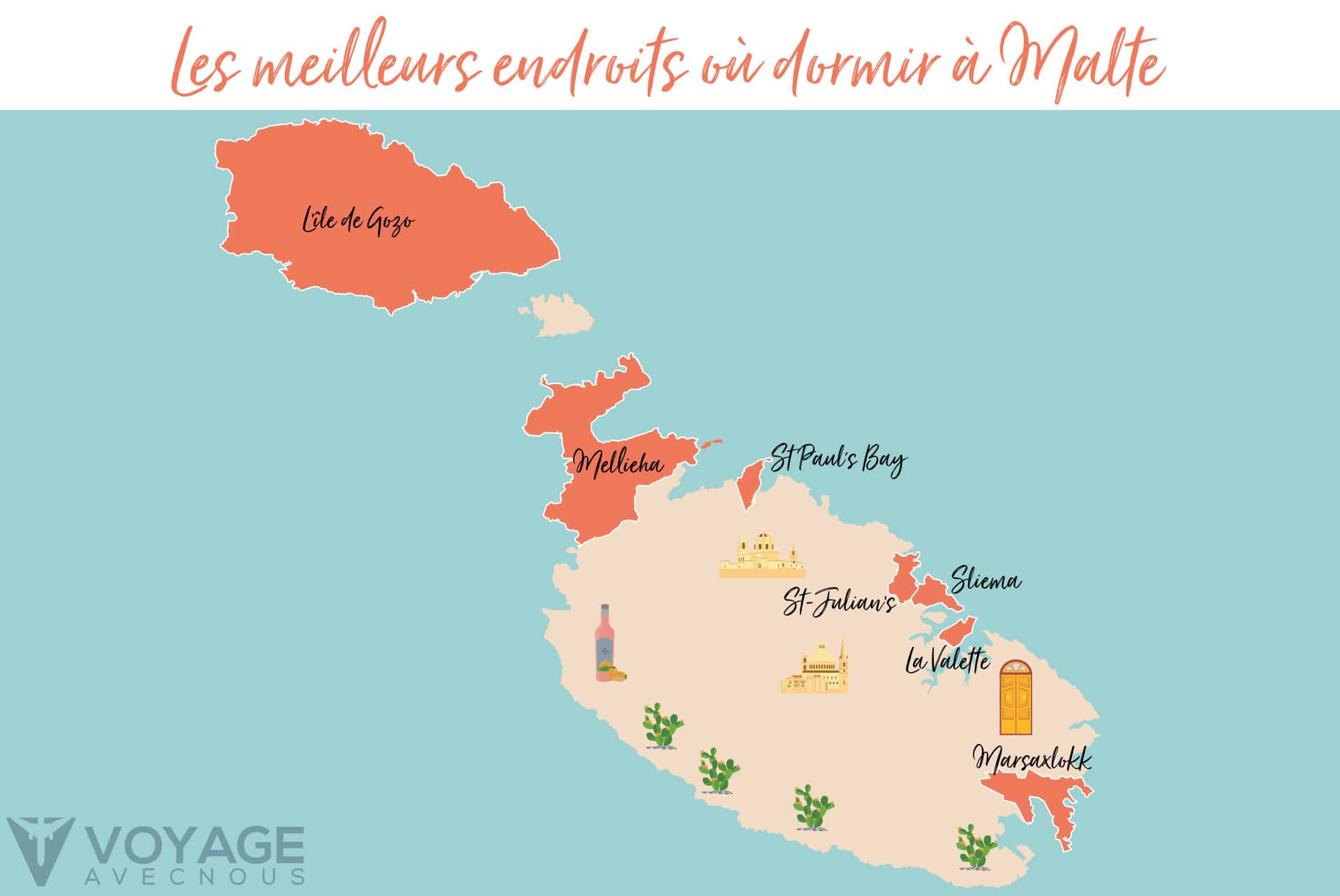 map dormir malte