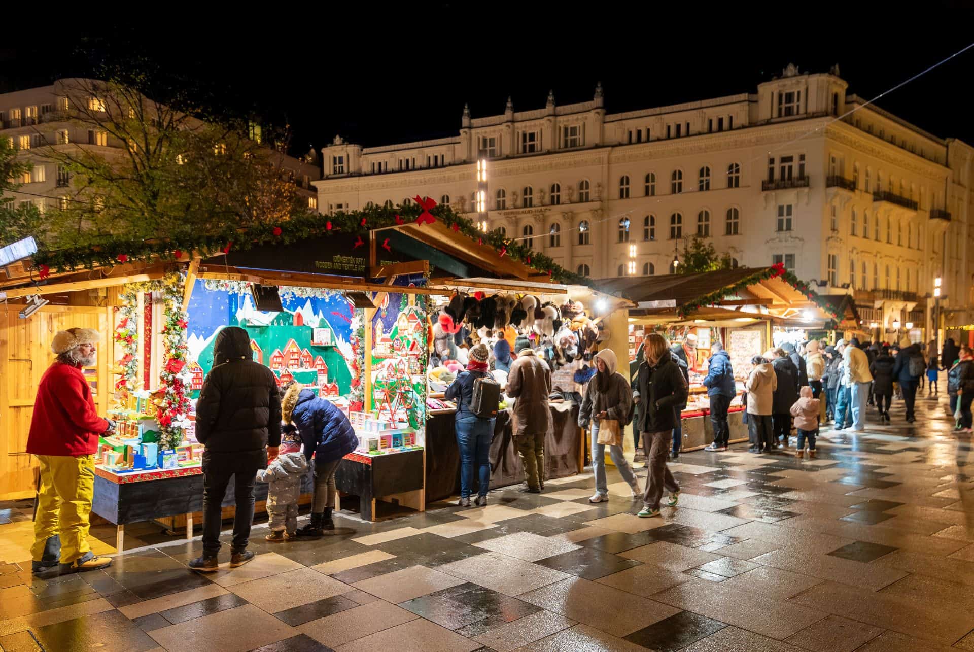 marches de noel budapest en hiver