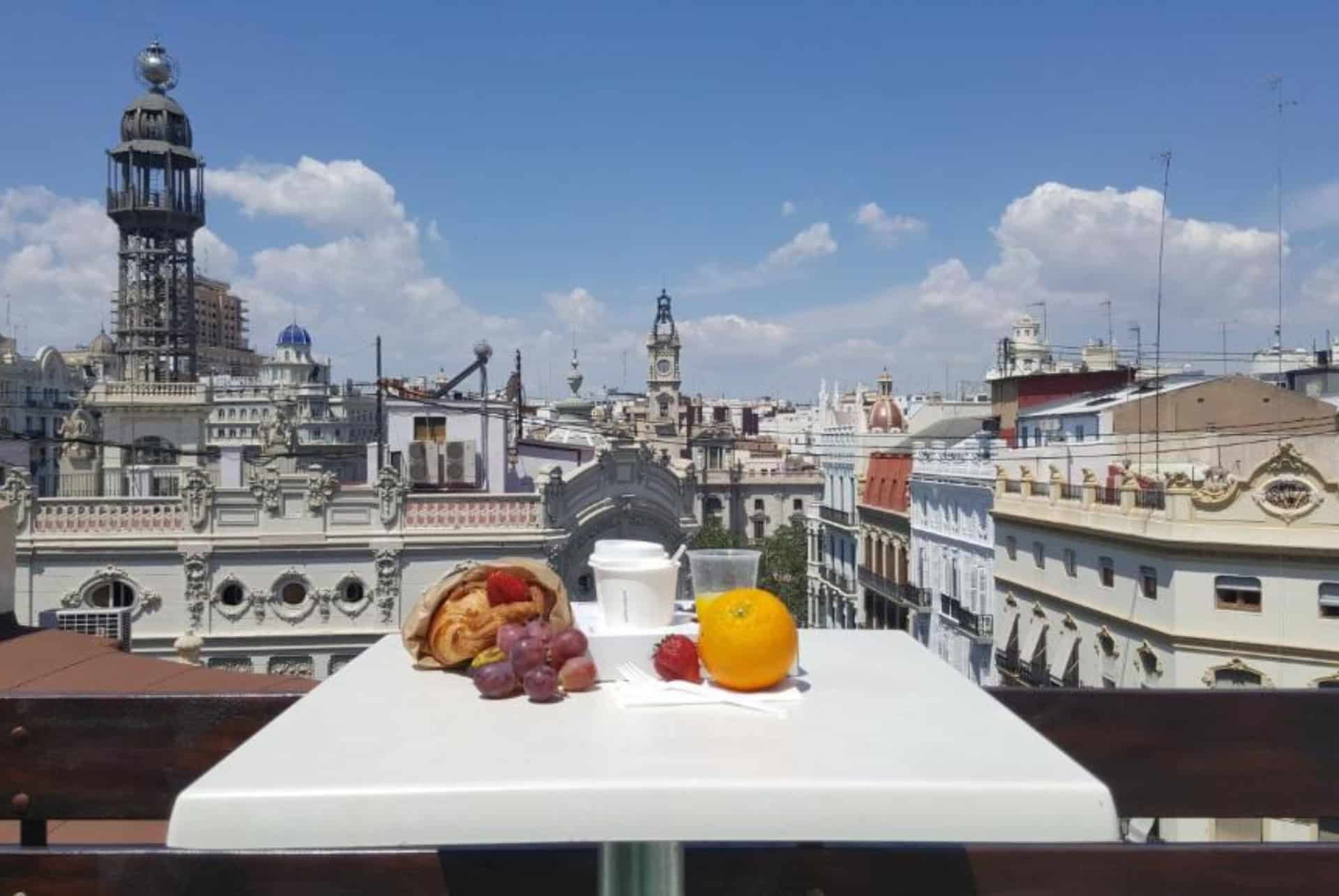 sweet hotel continental terrasse vue
