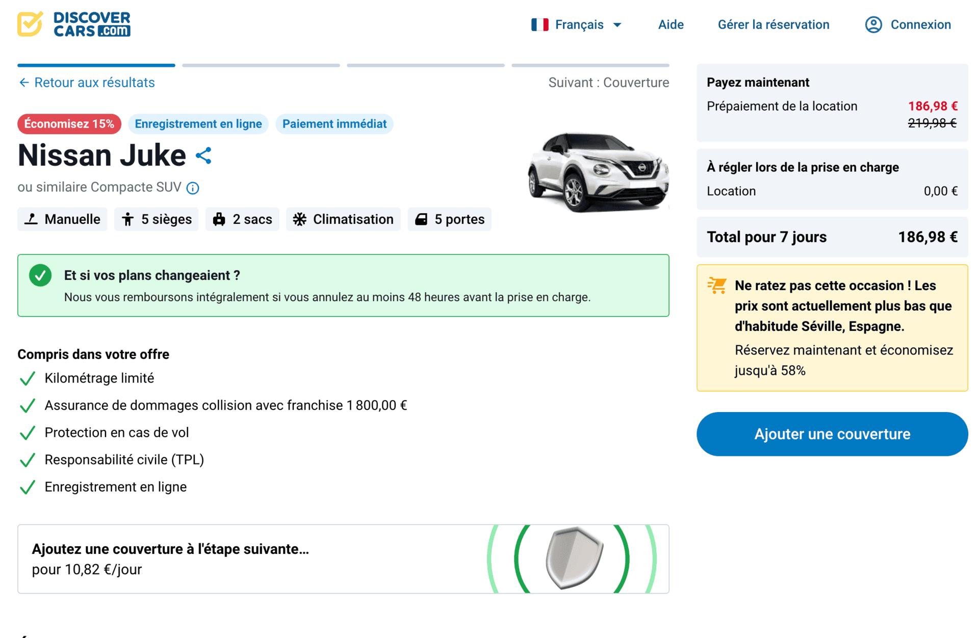 exemple location SUV andalousie discover cars exemple location SUV andalousie discover cars