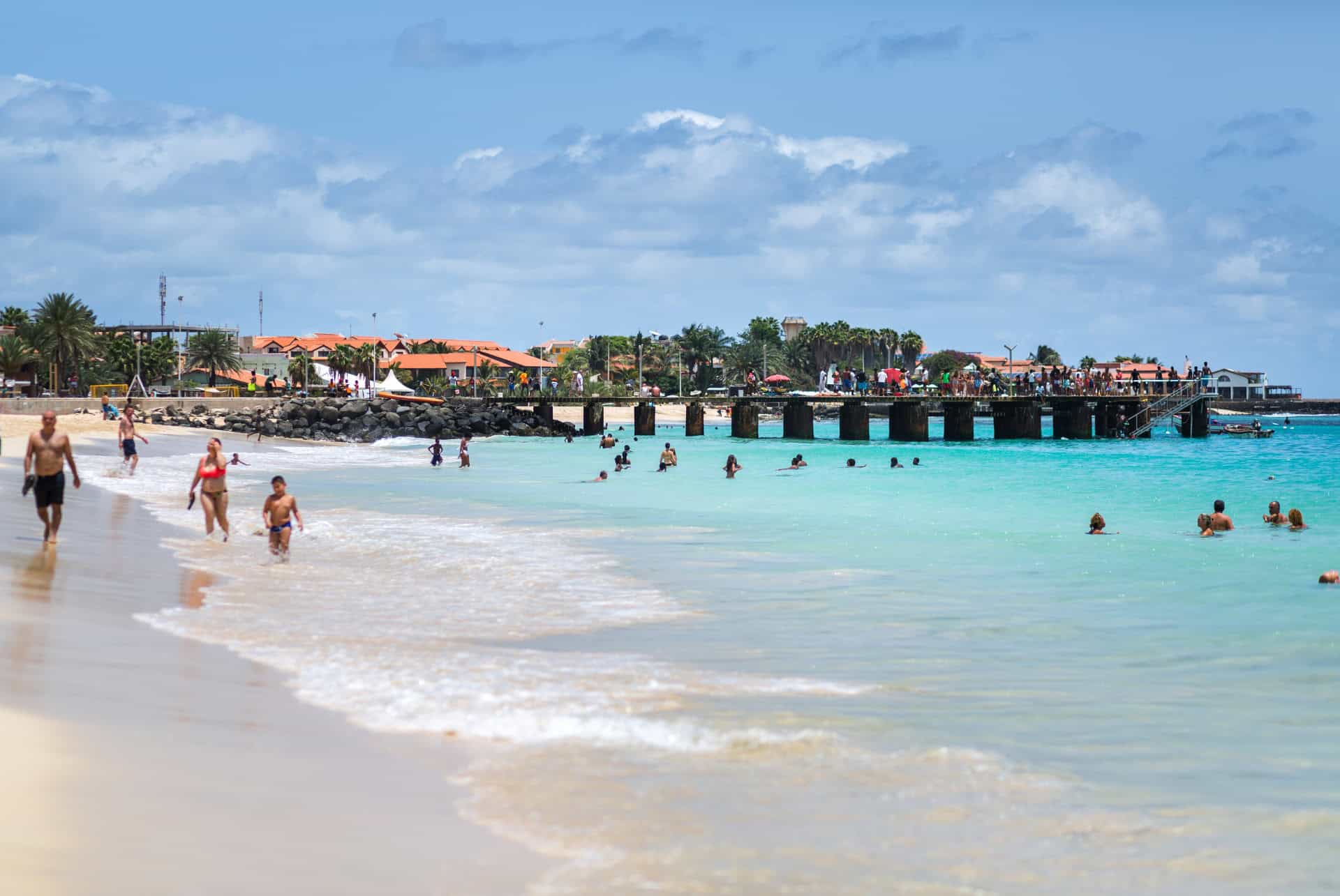 touristes cap vert en mars