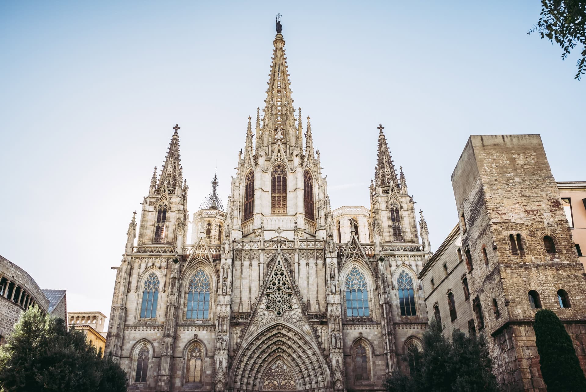 cathedrale sainte-croix barcelone cathedrale sainte-croix barcelone