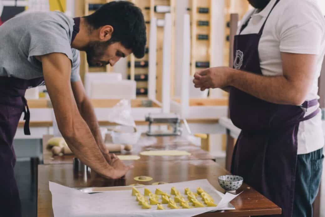 Atelier de fabrication de pâtes traditionnelles à Olbia
