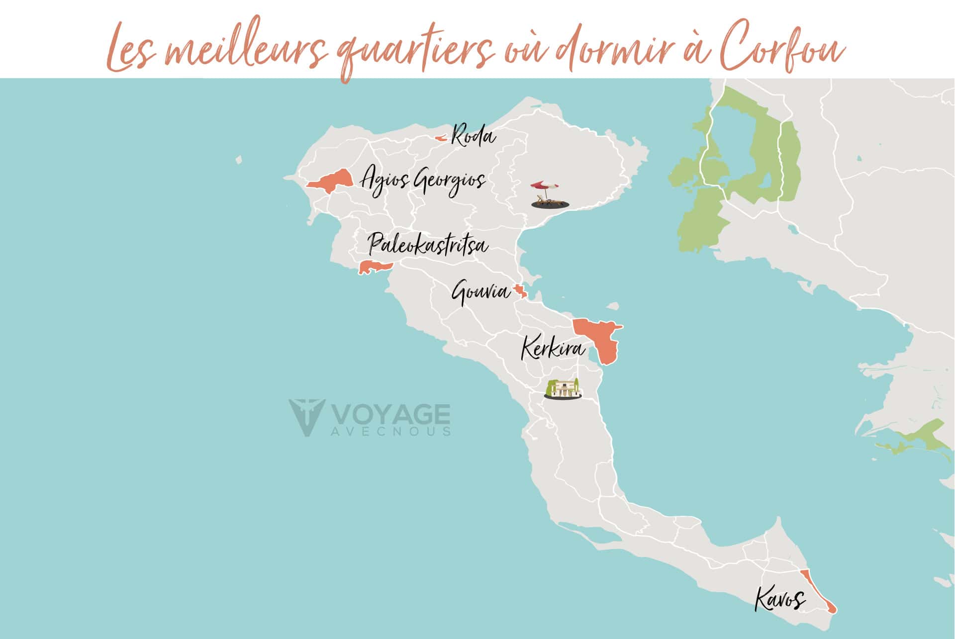 ou dormir a corfou carte