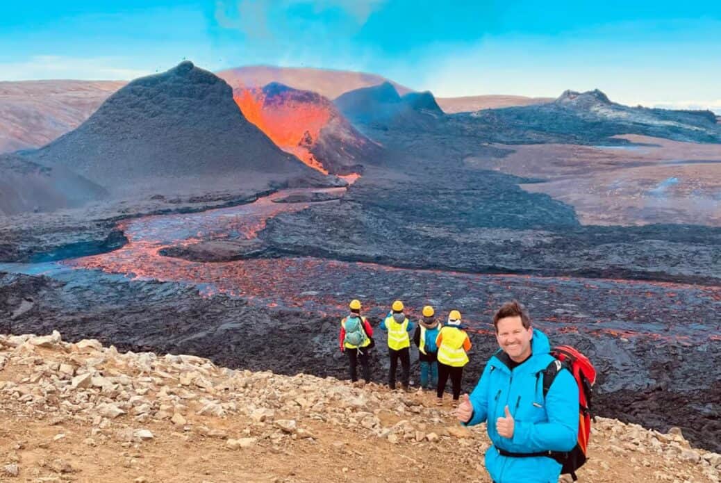 Randonnée sur le volcan Fagradalsfjall