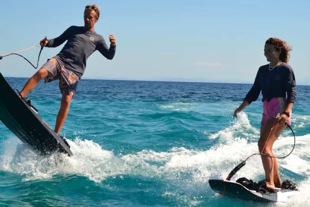 Jet Surf depuis la plage de Palombaggia