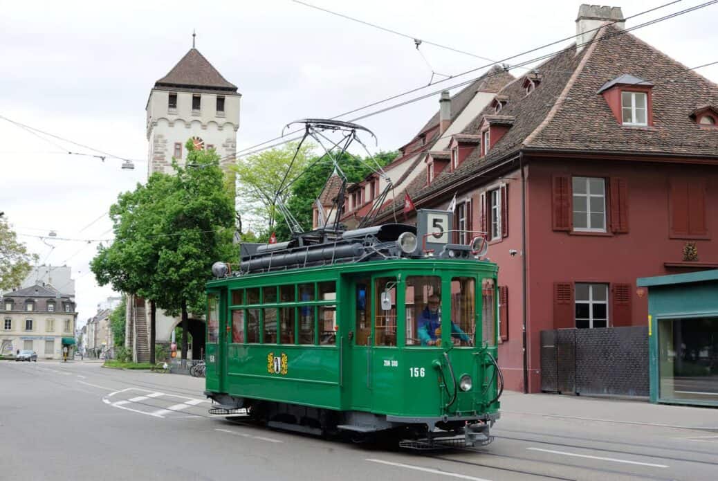 Visite à bord du tramway d'époque