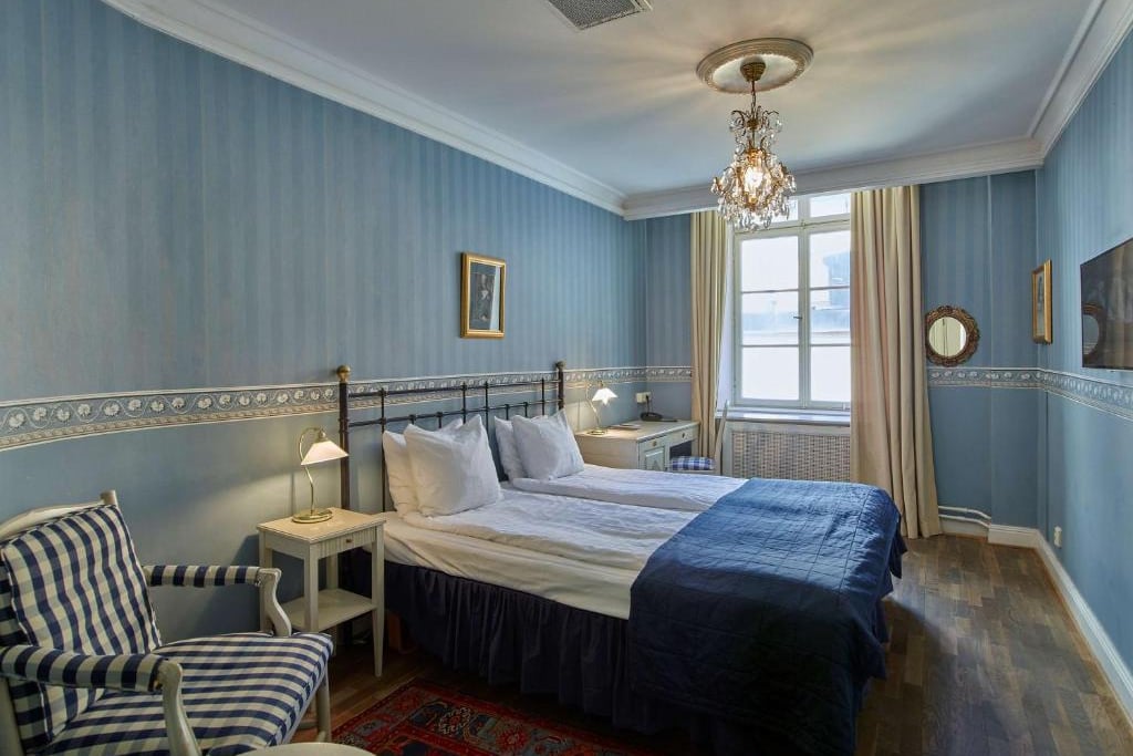 Chambre double du Scandic Gamla Stan à Stockholm Chambre double du Scandic Gamla Stan à Stockholm