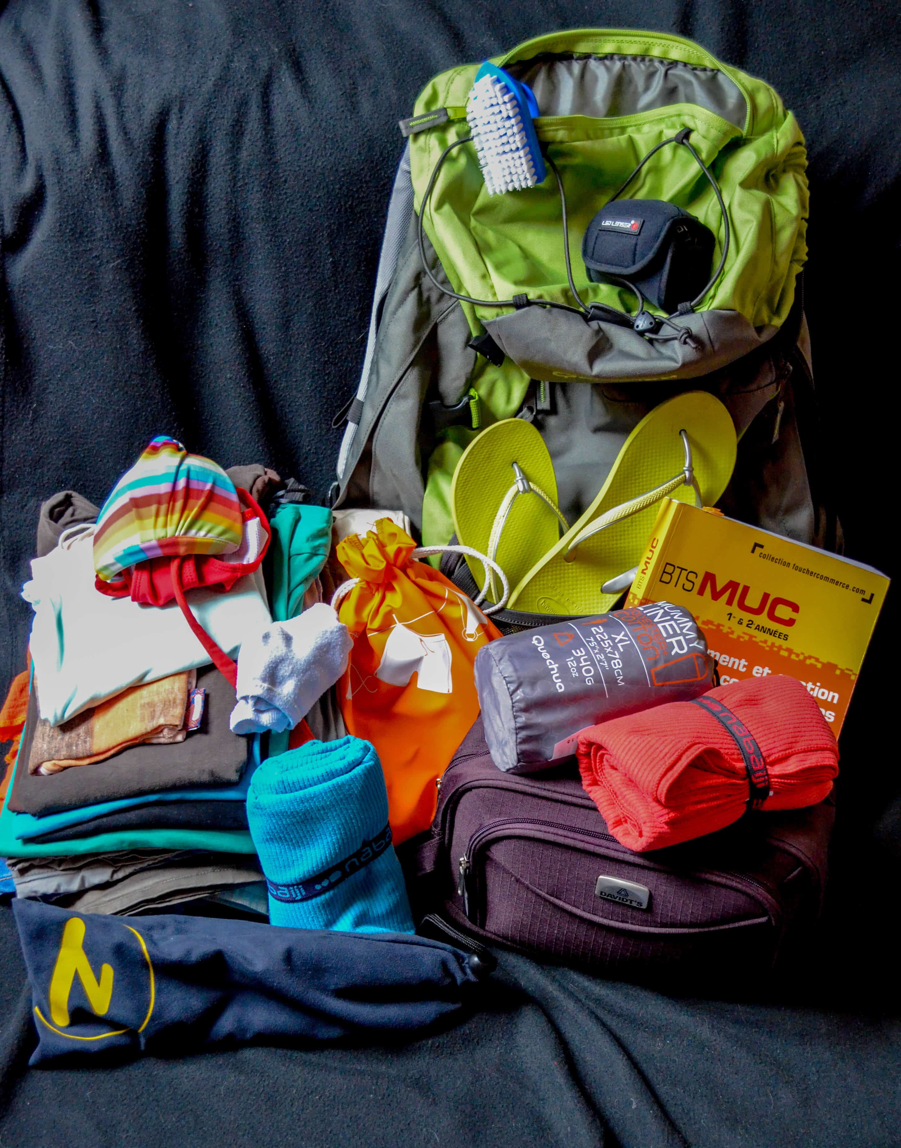 Mon sac de voyage!