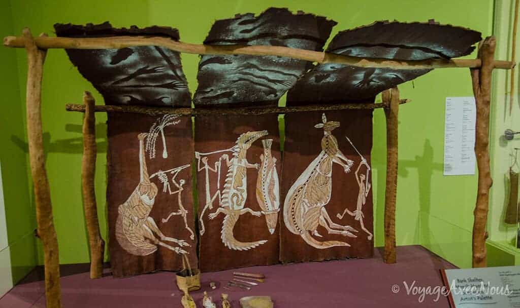 Art aborigène musée de Darwin