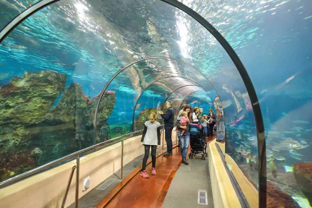 interieur aquarium barcelone
