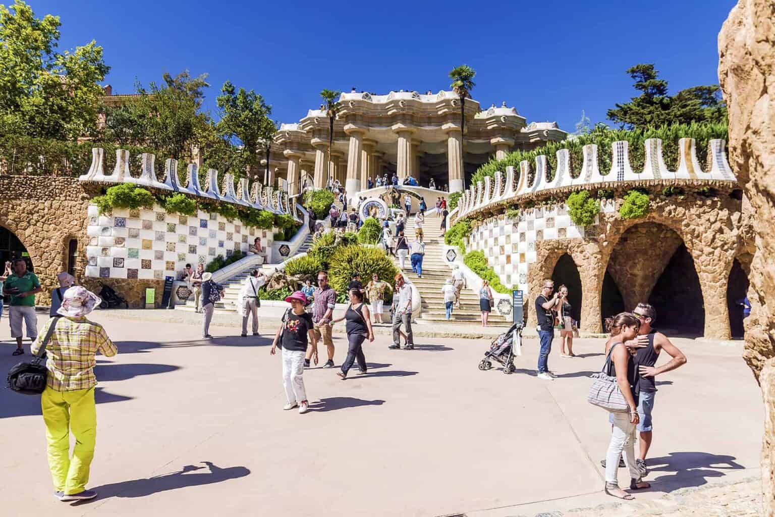 Parc en espagne barcelone