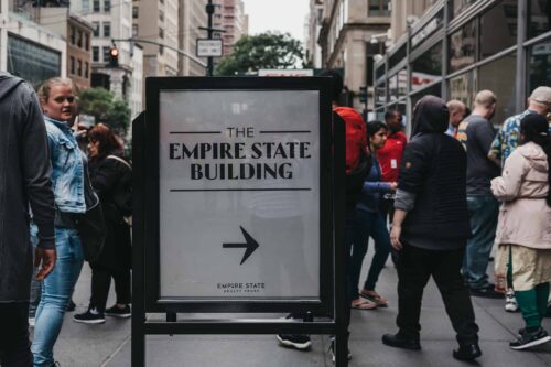 file attente empire state building
