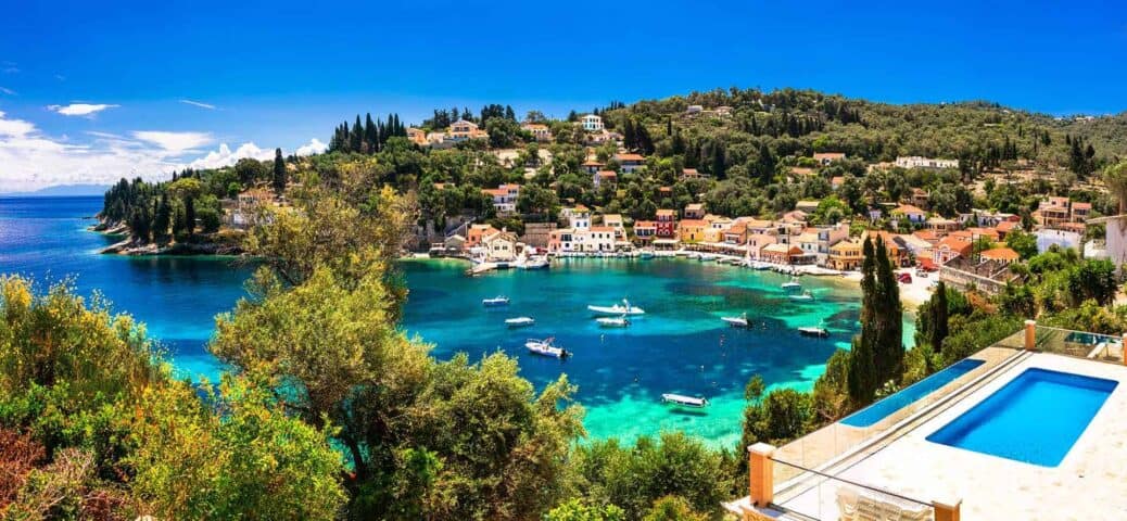 paxos île naturelle grèce