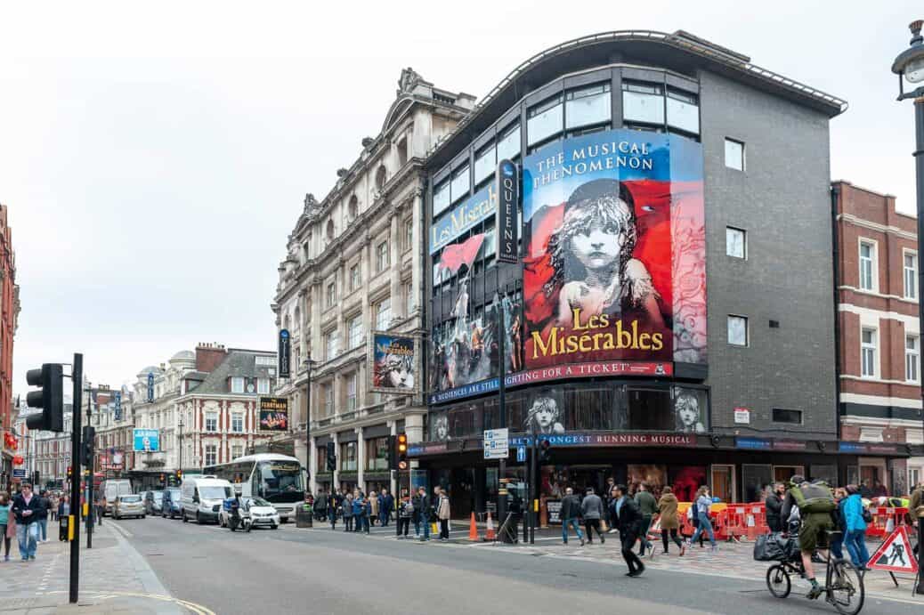 Londres comédies musicales