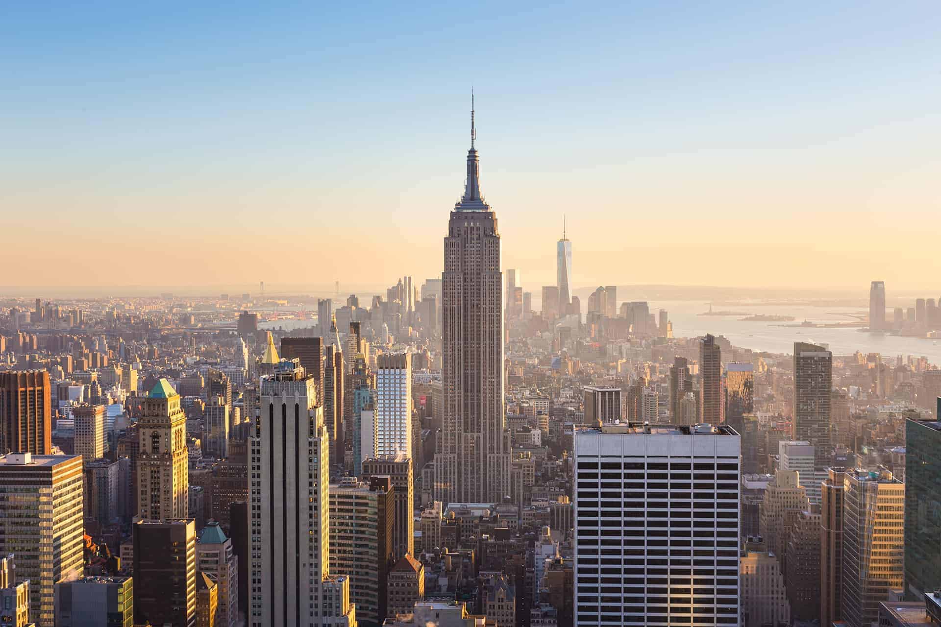 empire state building photo