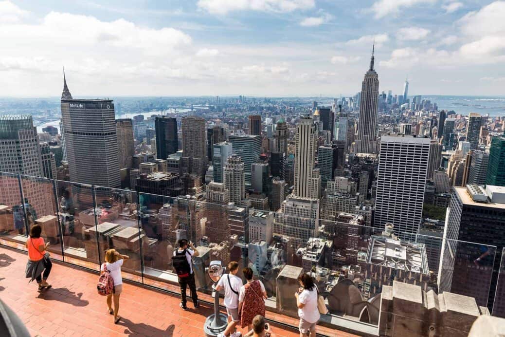 top of the rock