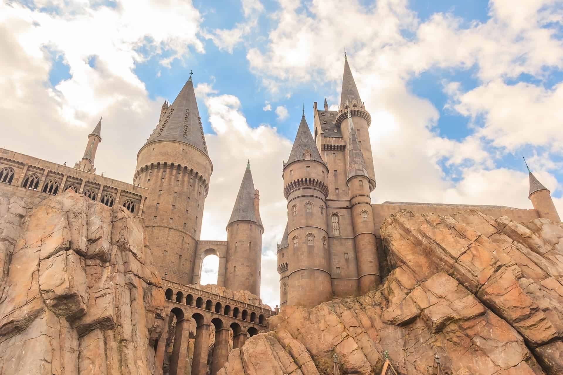 Le chateau d'Harry Potter : Universal Studios : Orlando : Floride 