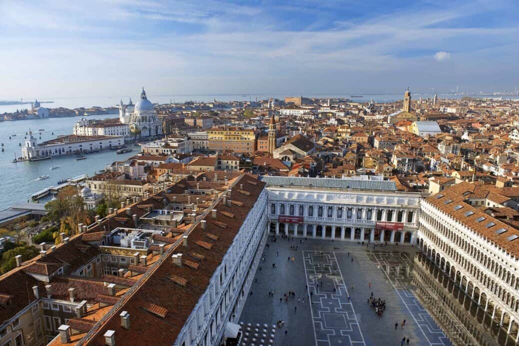 vue depuis campanile venise
