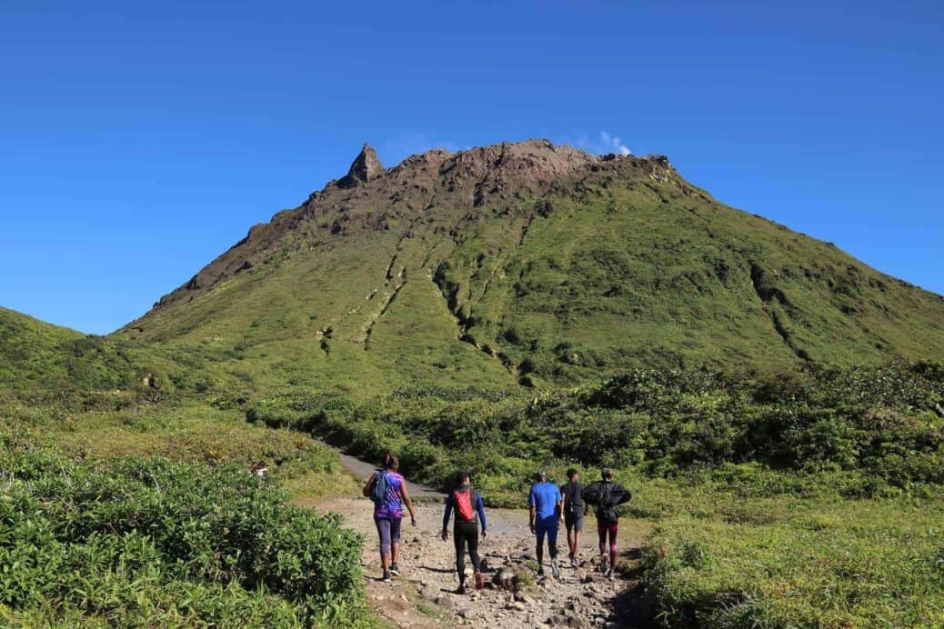 ascension volcan souffriere guadeloupe