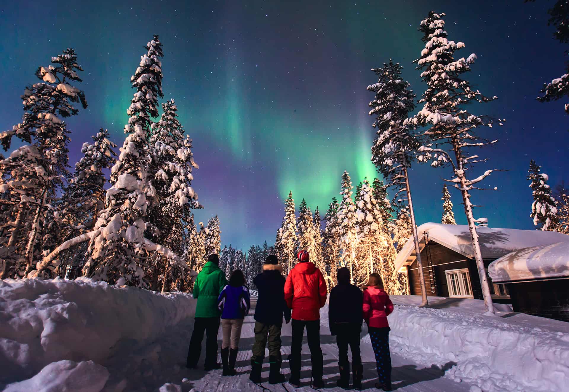 lumieres vertes ciel tromso