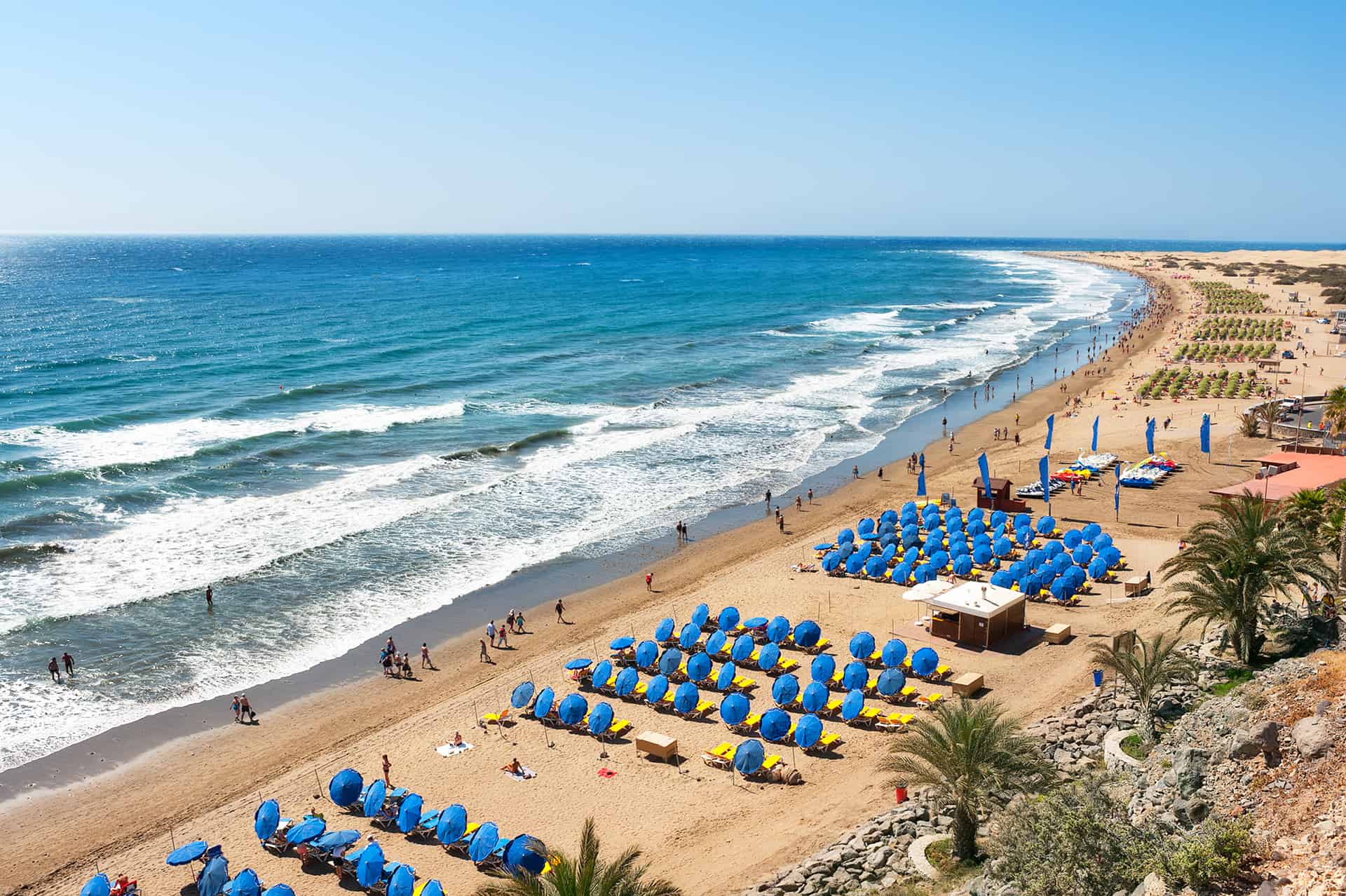 plage grande canarie