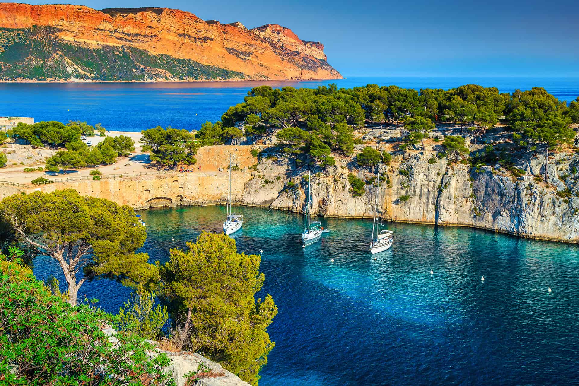 falaises de port pin