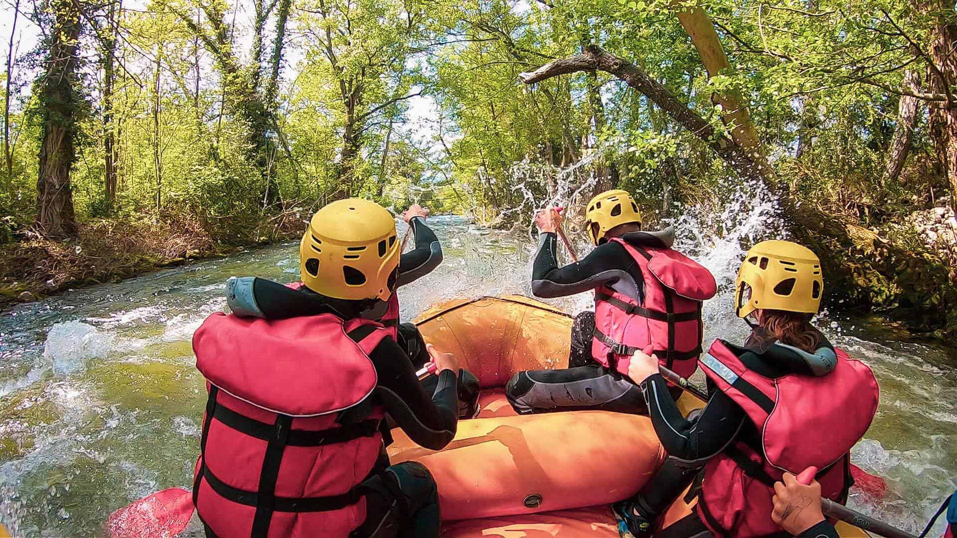 rafting corse