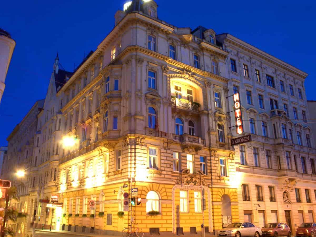 dormir vienne drei Kronen Hotel Wien City