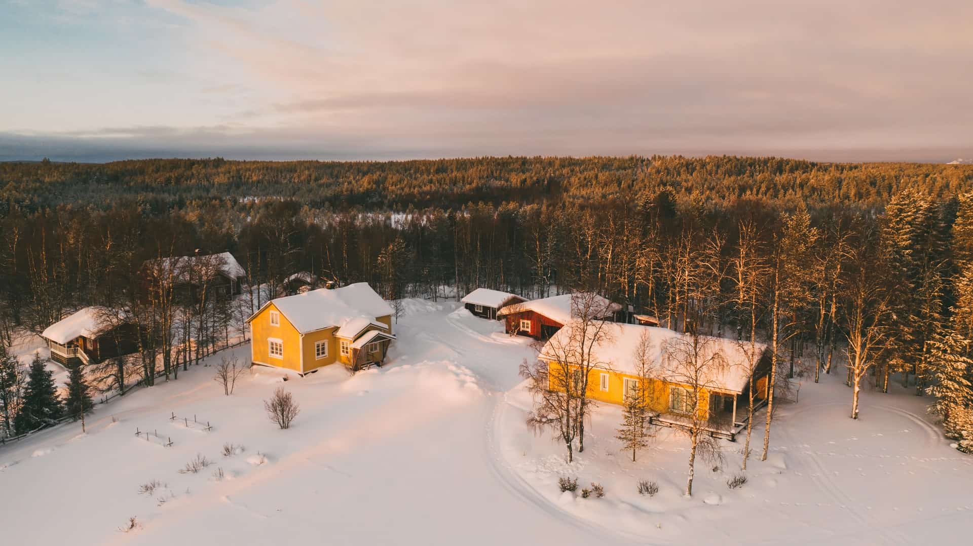 hebergement laponie finlande
