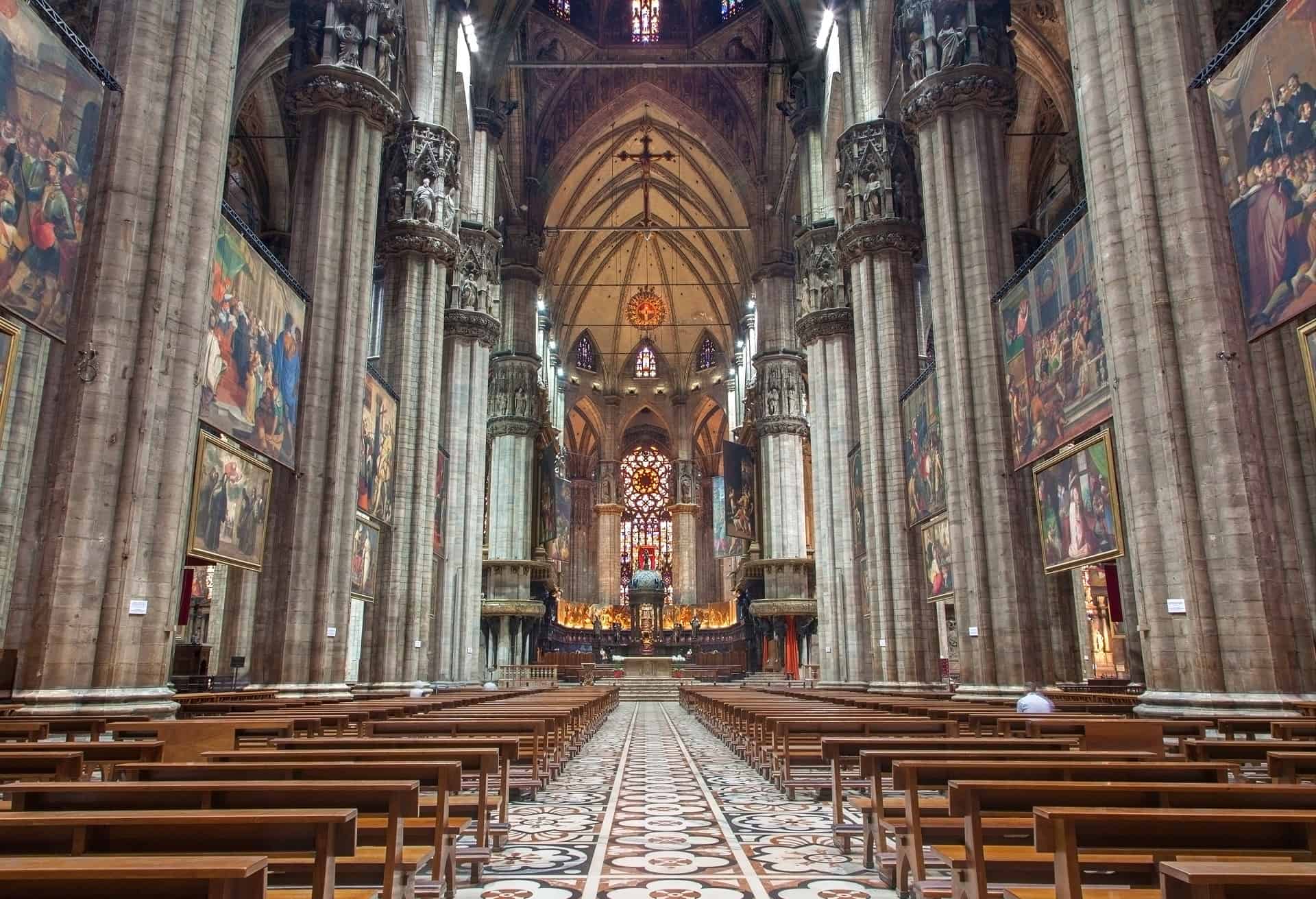 Interior Milan Cathedral