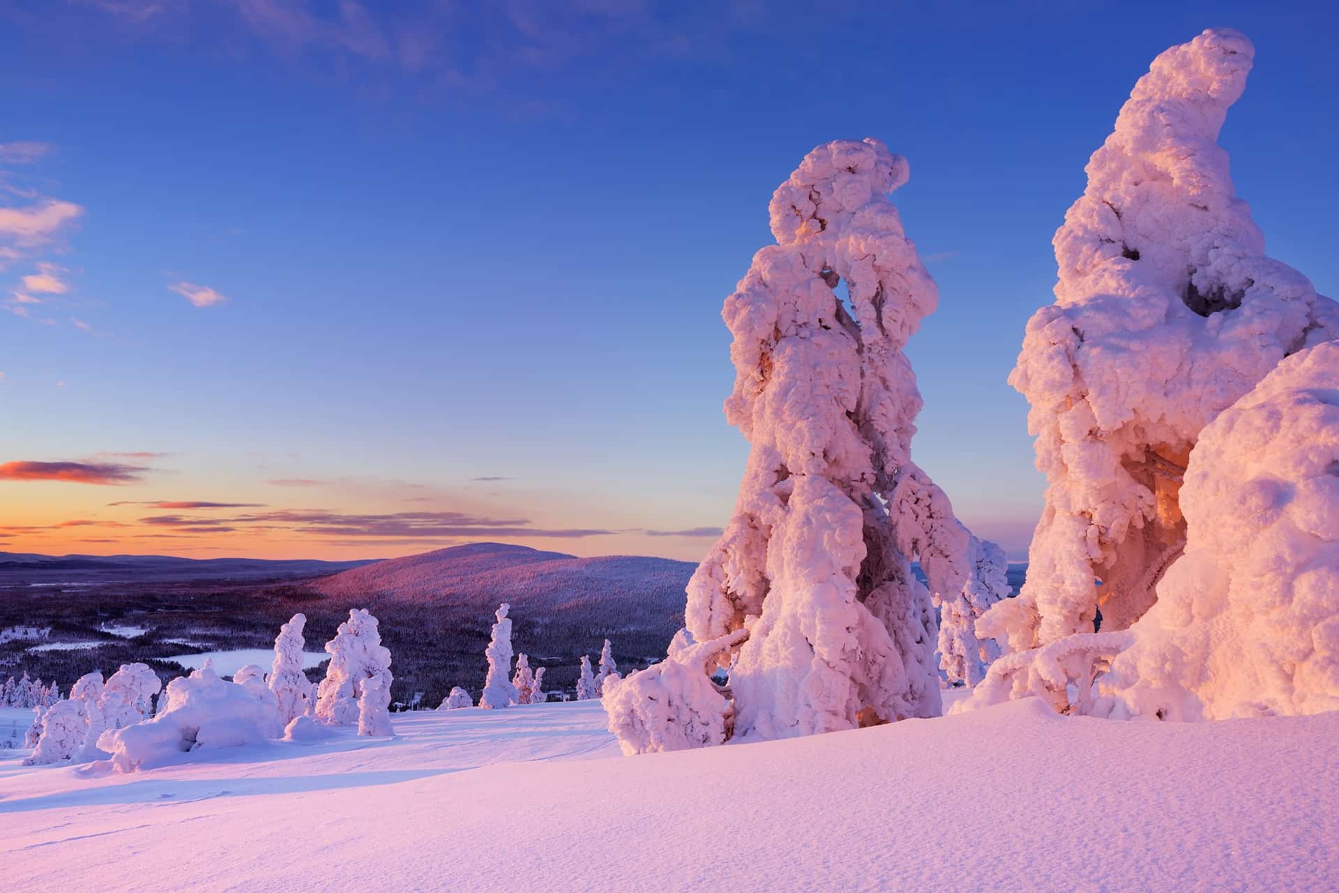 montagne levi laponie finlandaise