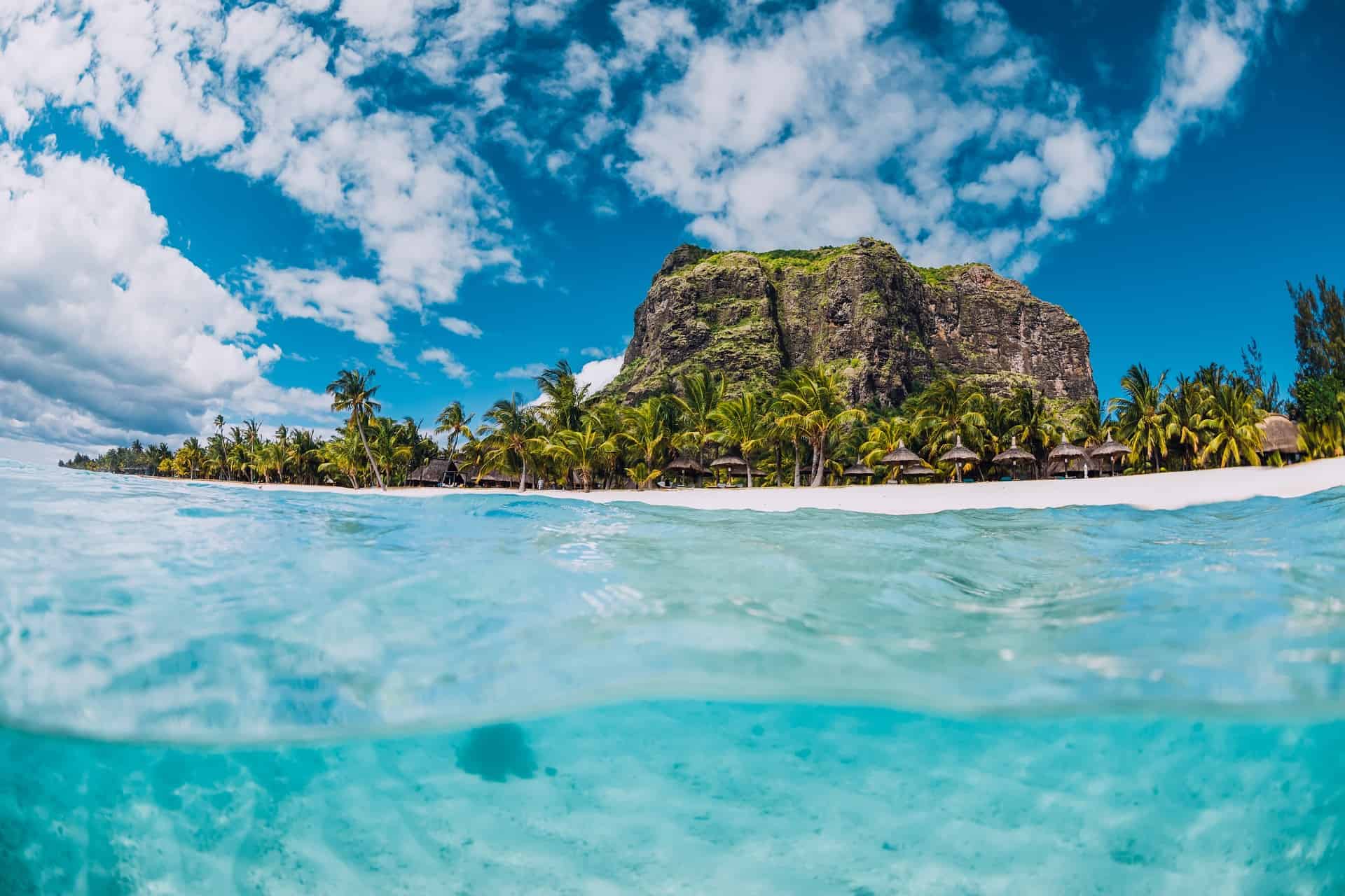 plage du morne ile maurice