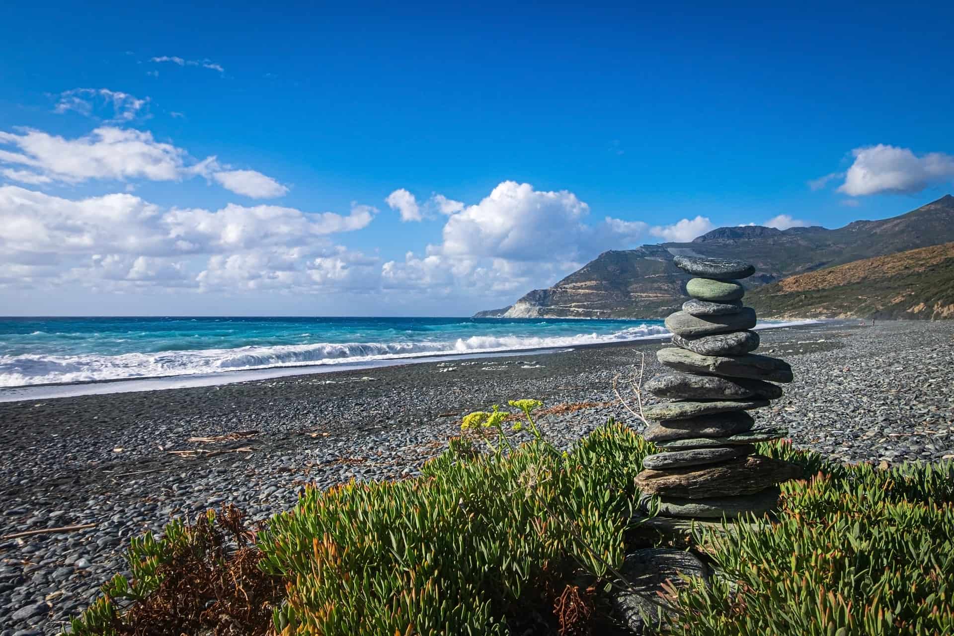 plage de nonza corse