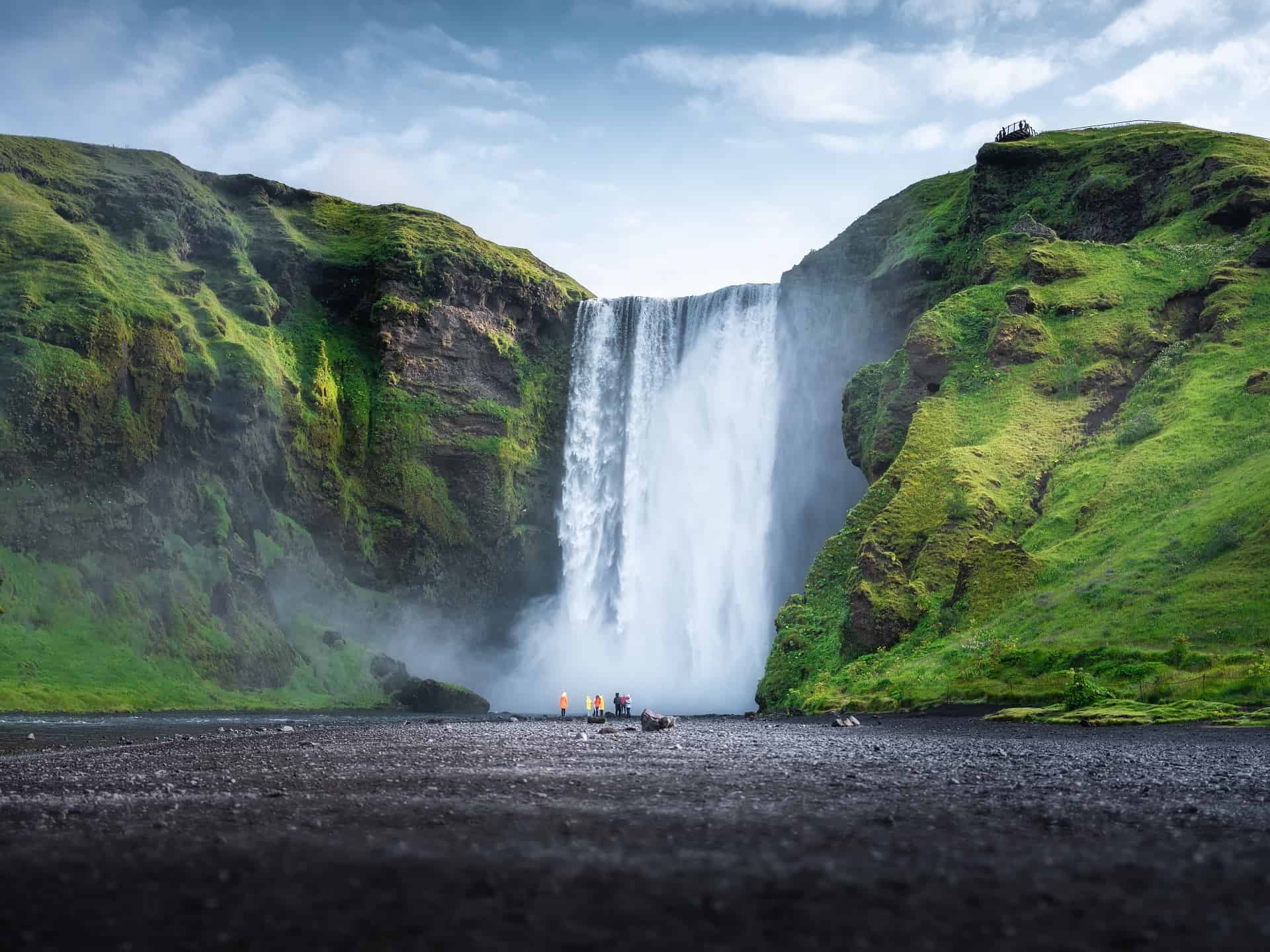 cascade de skogafoss