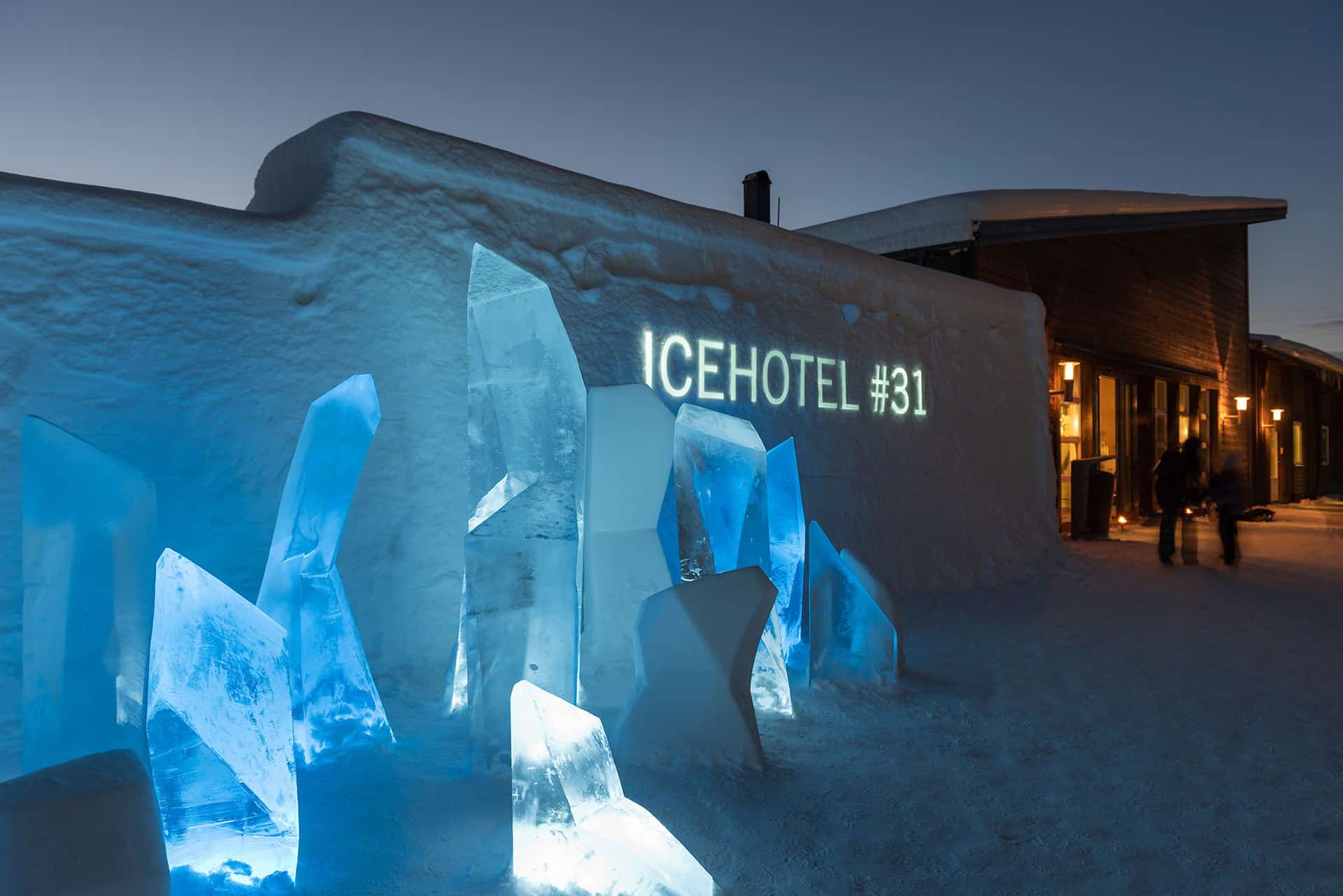 hotel en glace laponie