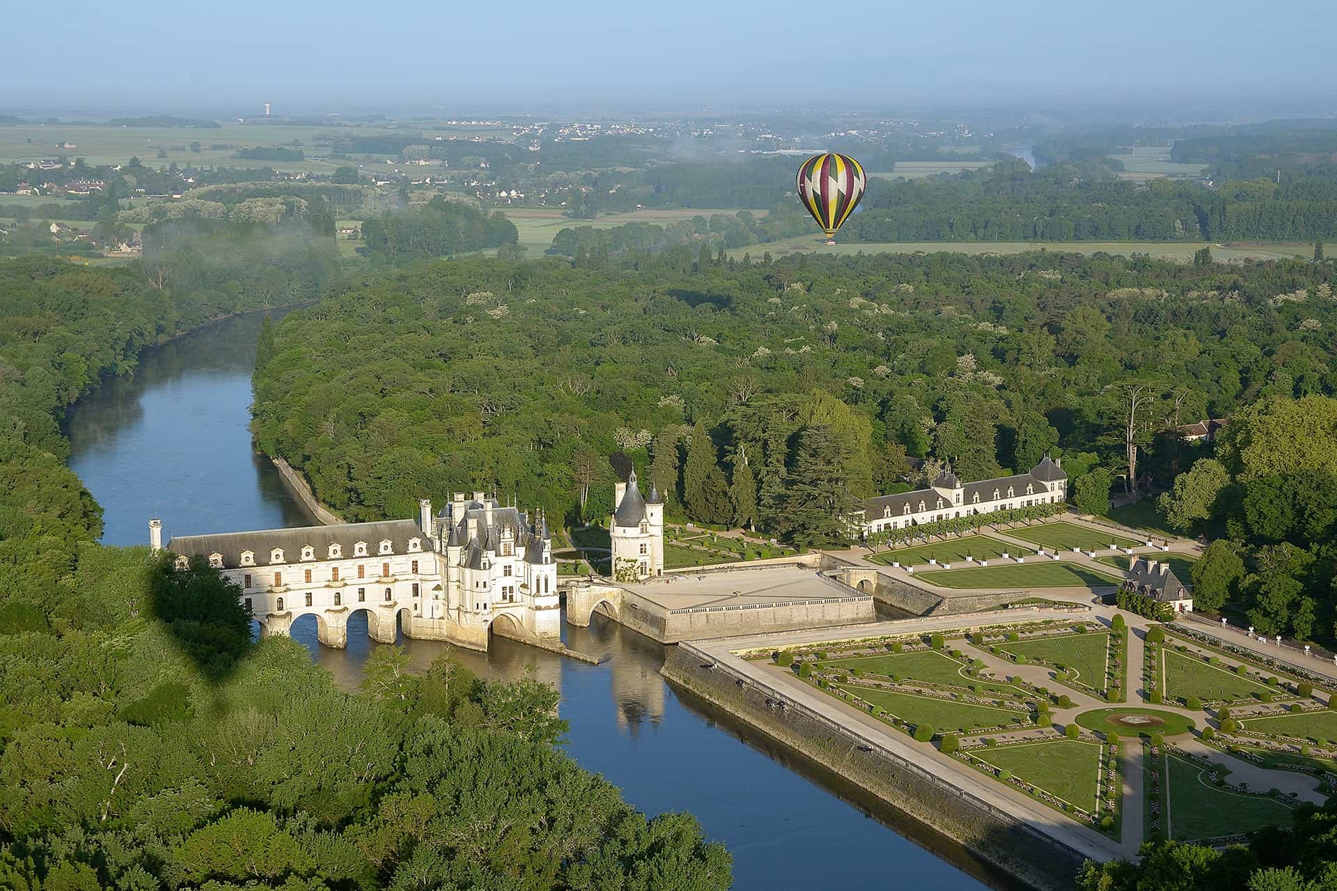 montgolfiere chateaux de la loire