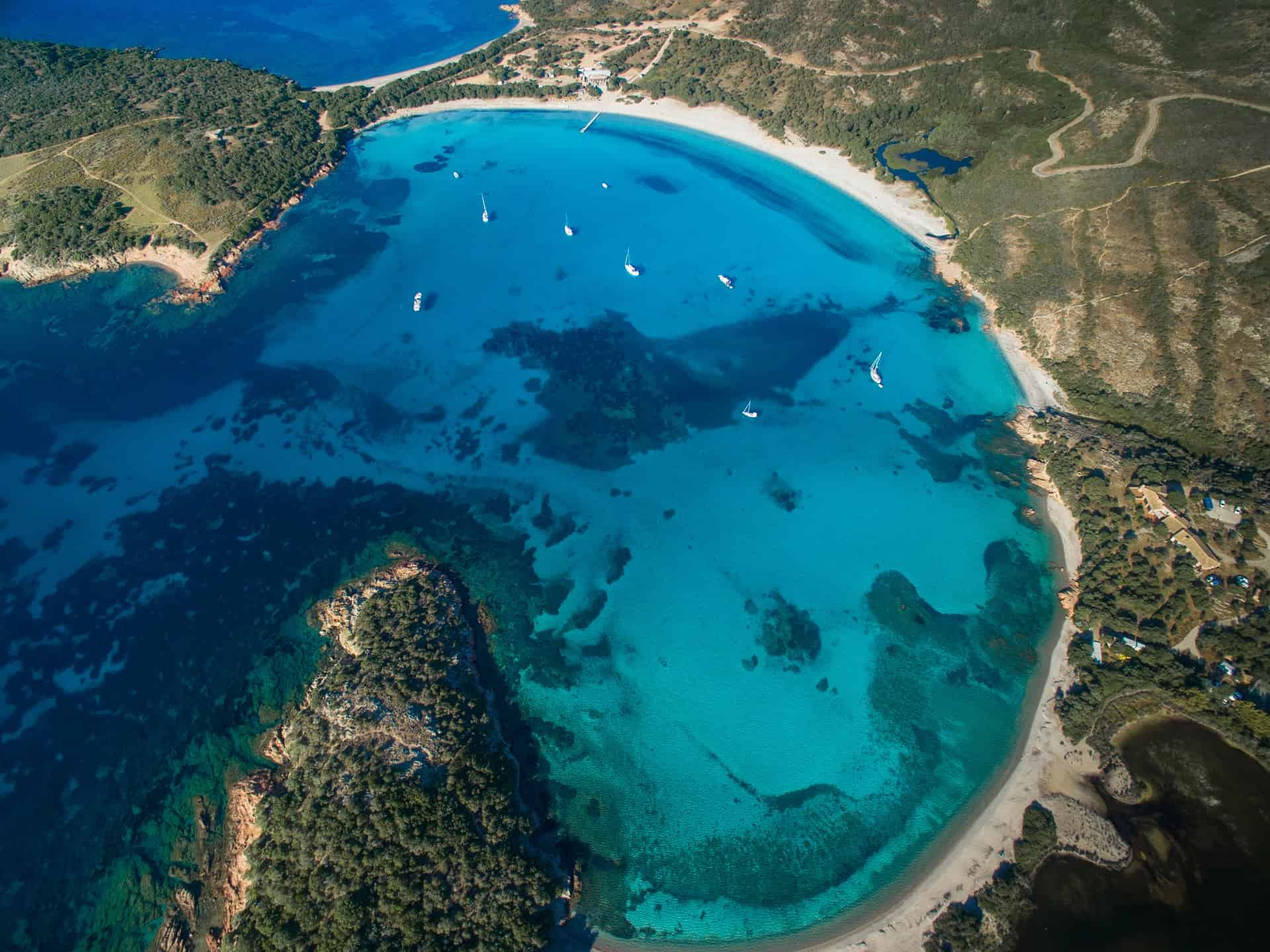plage de rondinara corse du sud