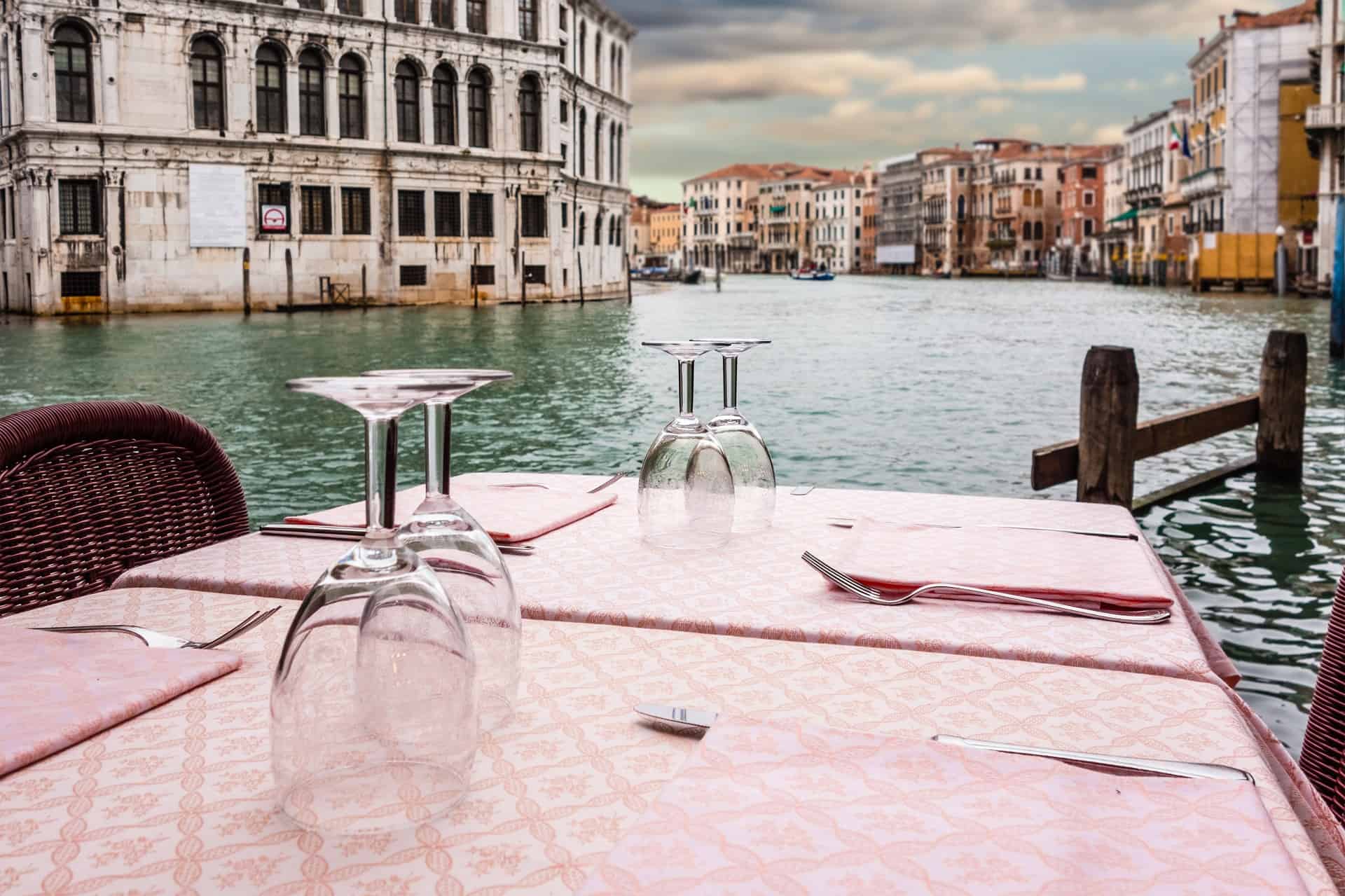 restaurant romantique venise