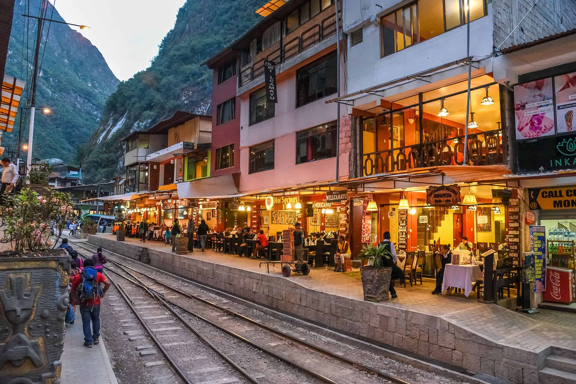 aguas calientes