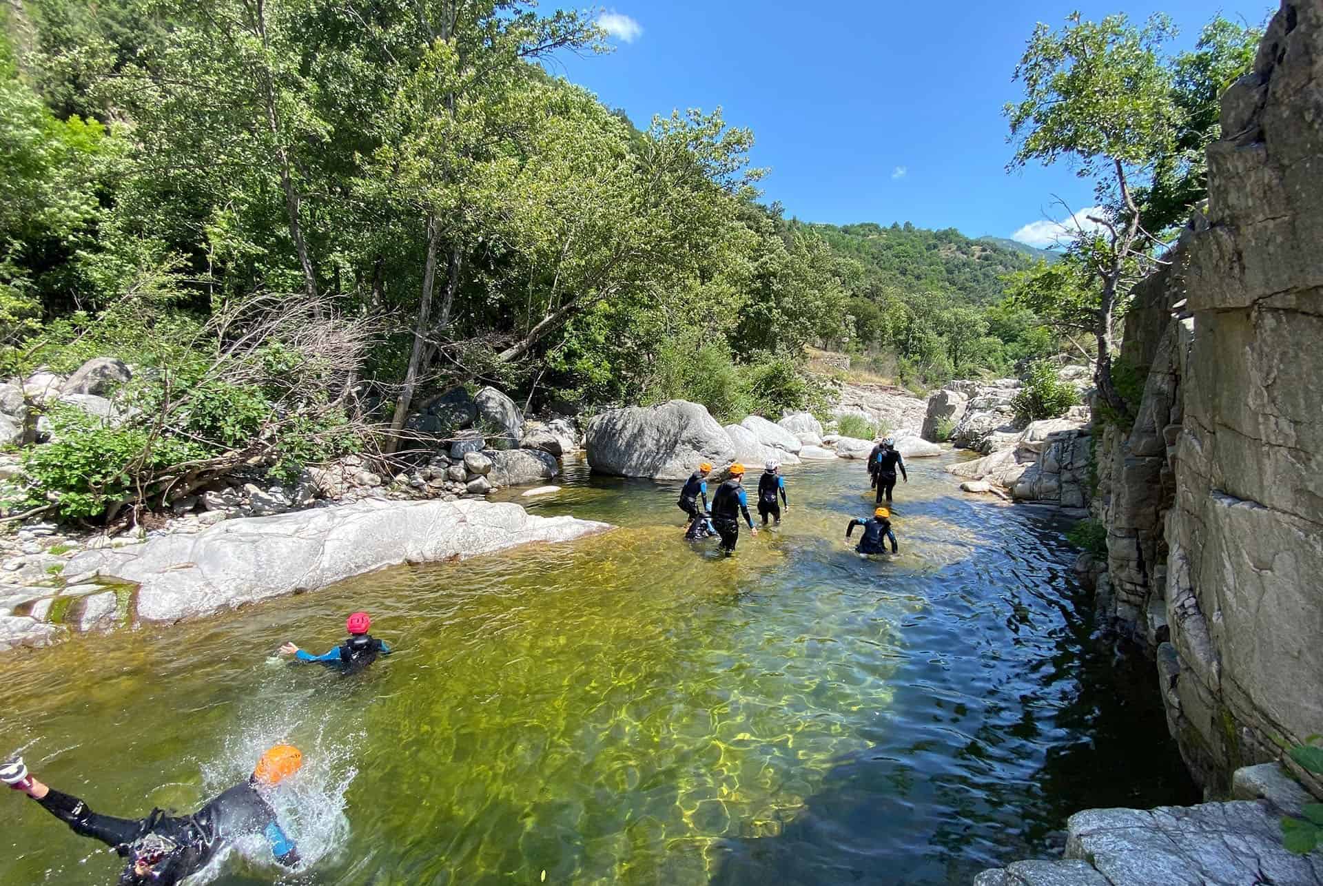 canyoning en corse