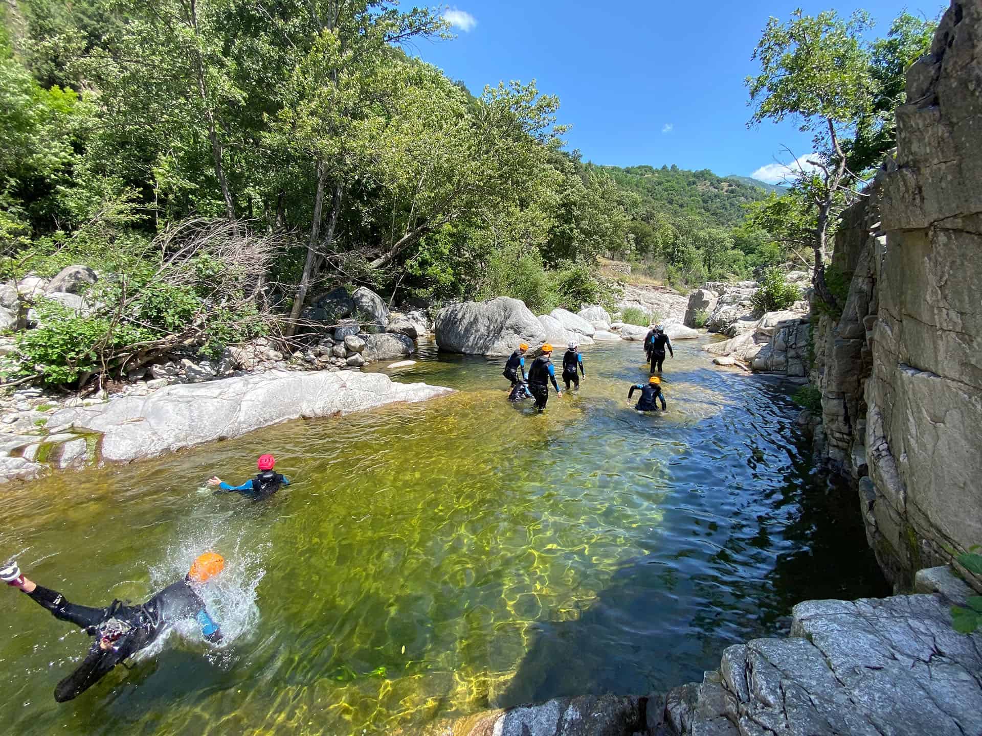 canyoning en corse