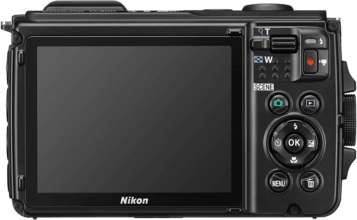 nikon coolpix w300 arriere