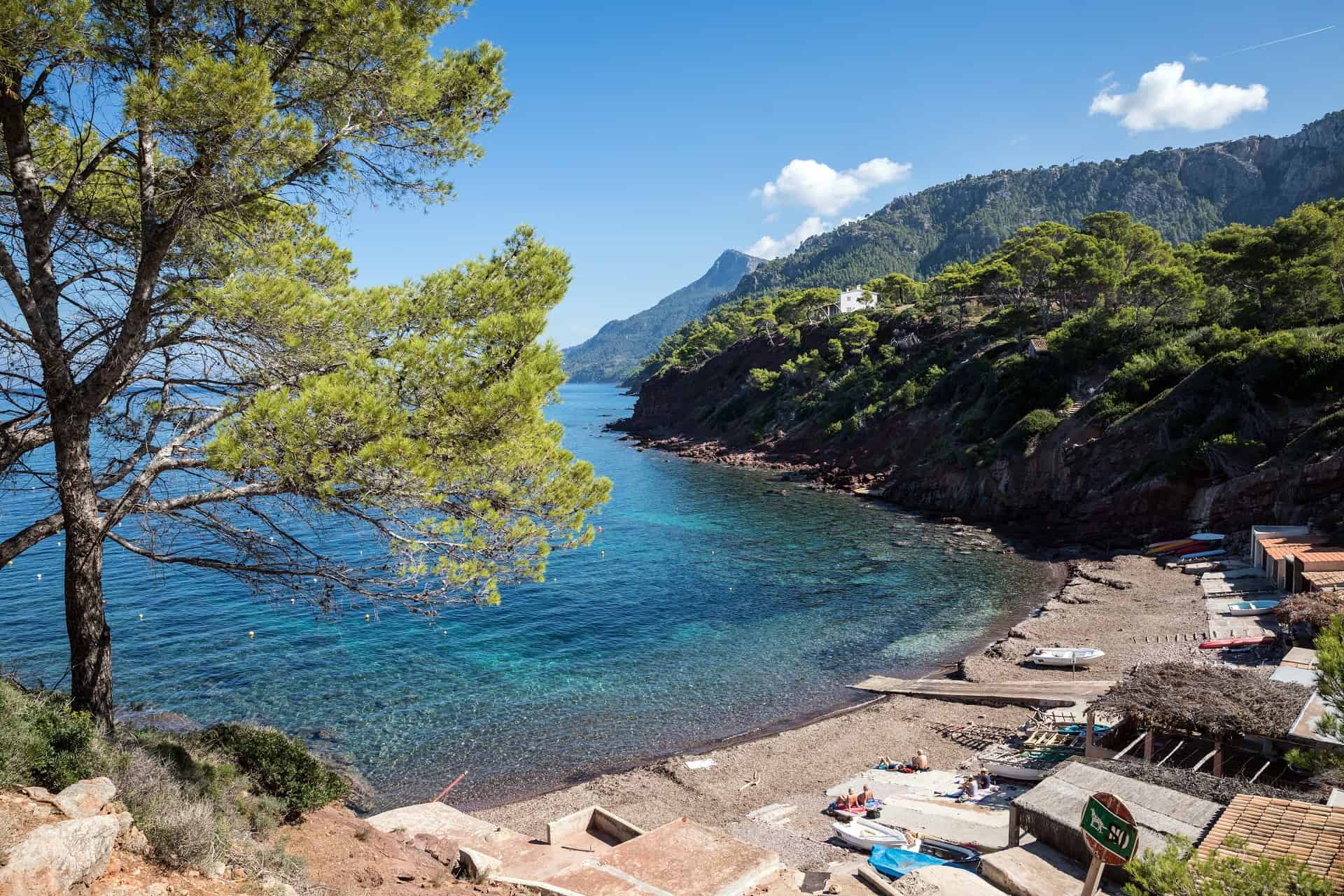 port de canonges plages majorque