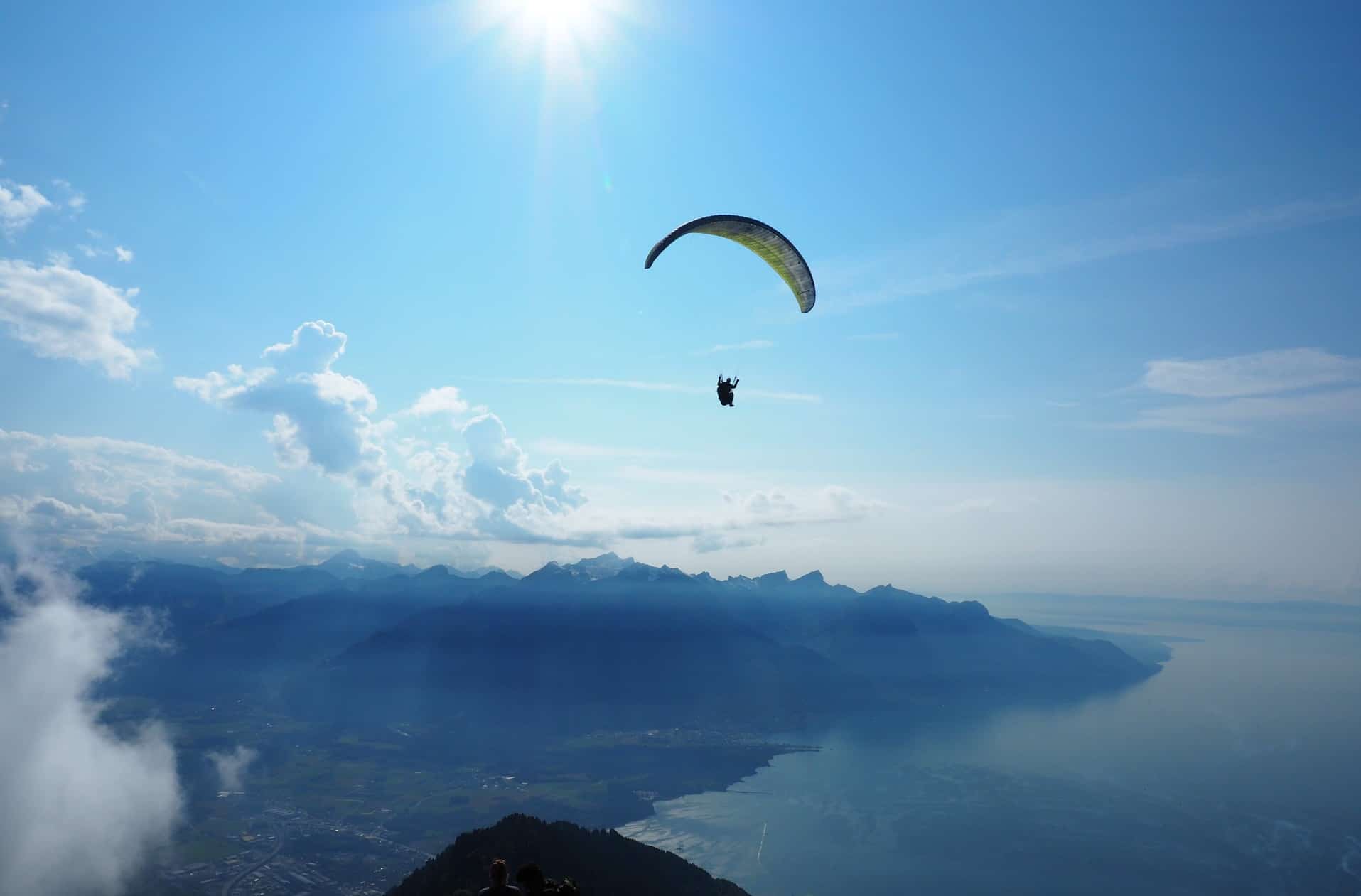 parachute lac leman