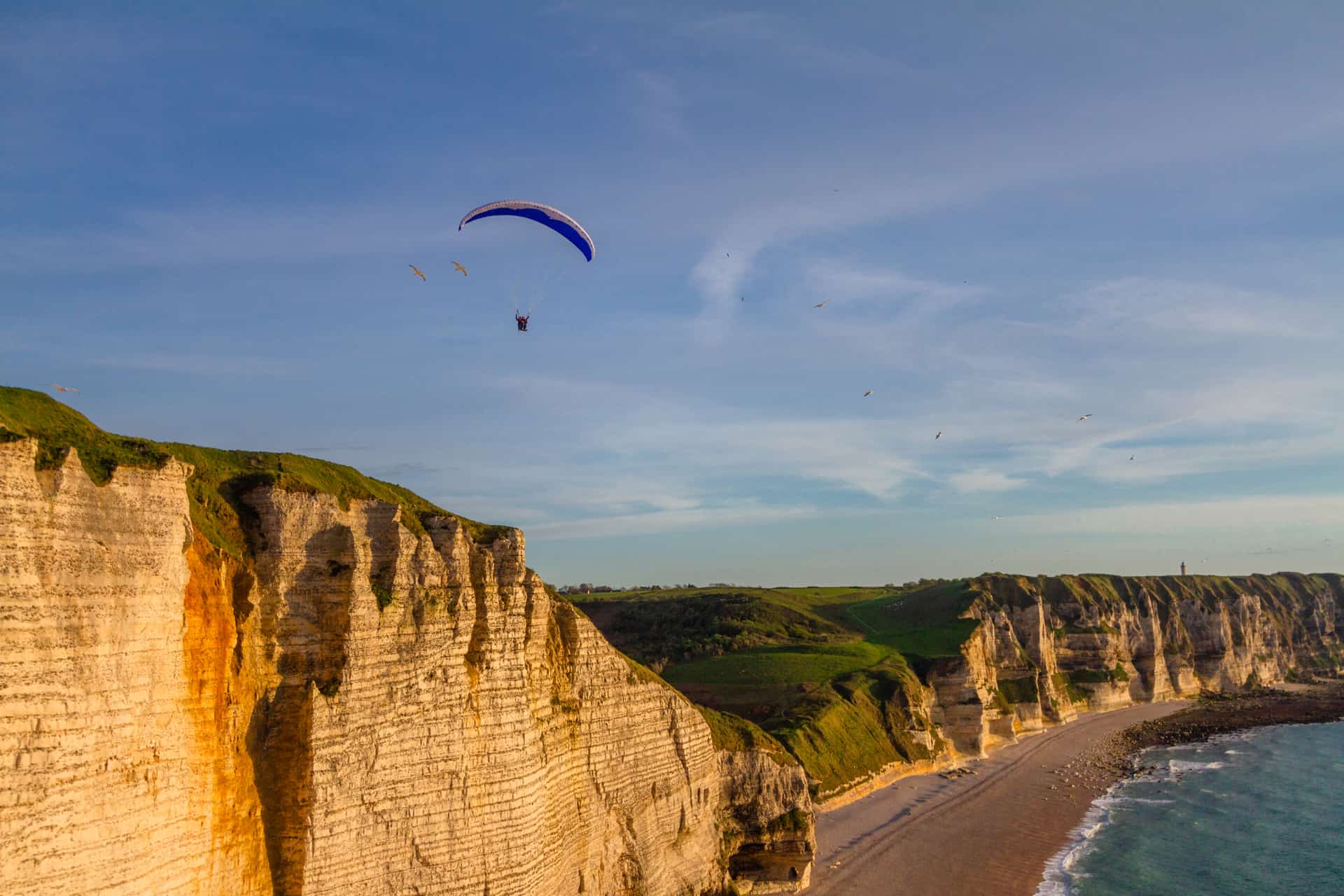 parachutiste etretat