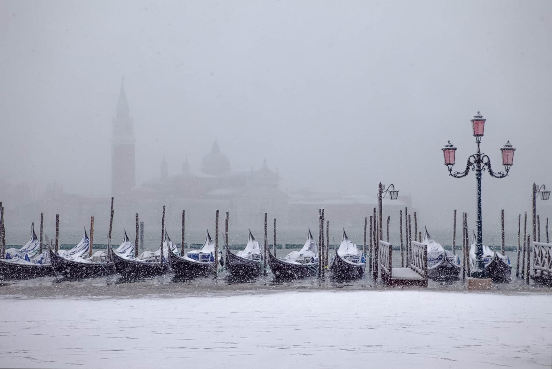 venise en hiver