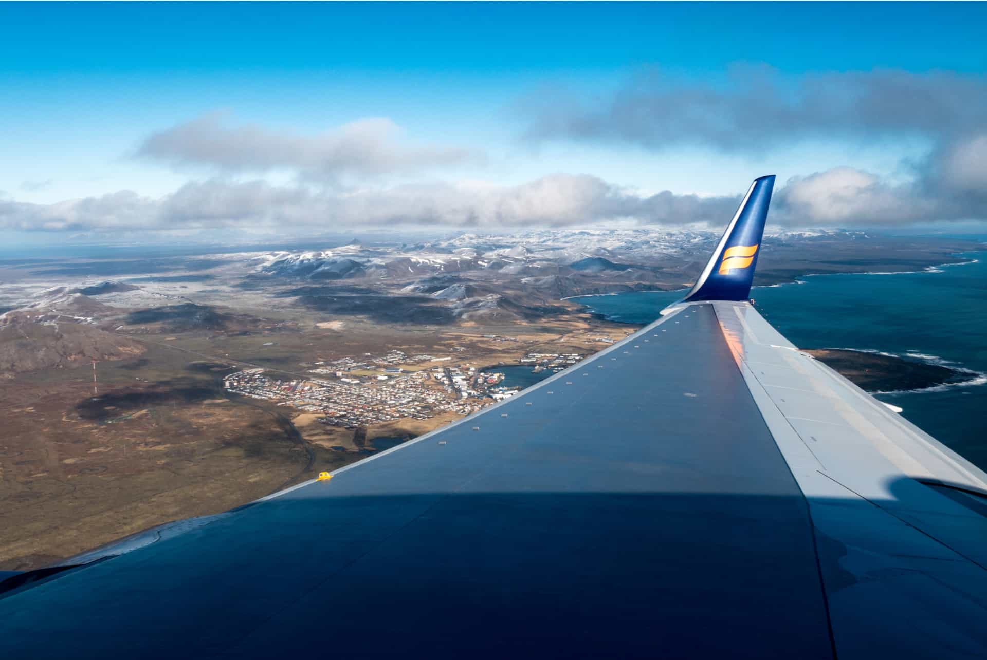 road trip en islande avion